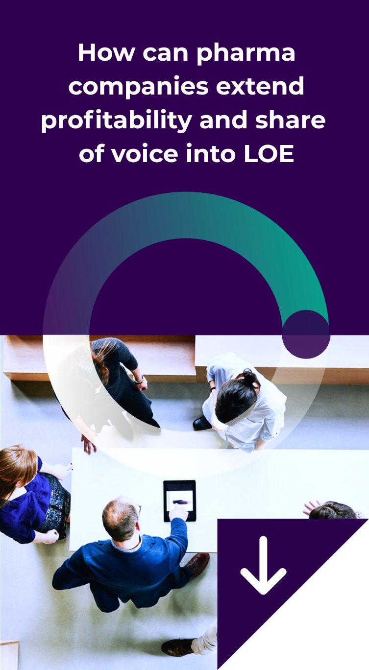 How can pharma companies extend profitability and share of voice into LOE whitepaper