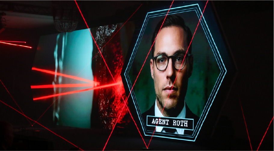Bringing AI cinema to the conference stage